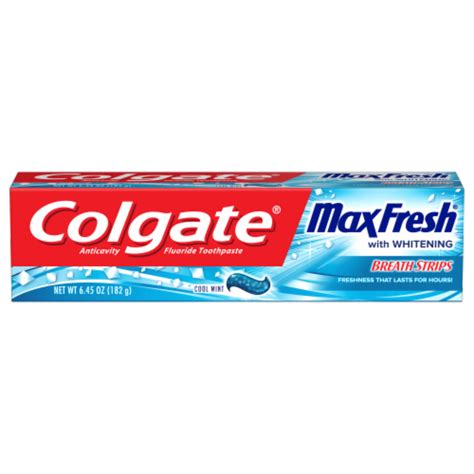 Colgate Max Fresh Cool Mint Anticavity Fluoride Toothpaste, 6.45 oz - Pick ‘n Save