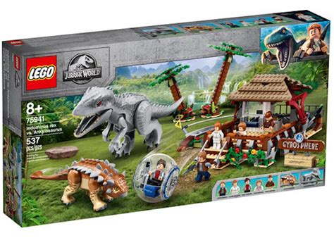 LEGO Jurassic World Indominus rex vs Ankylosaurus Set 75941 - US