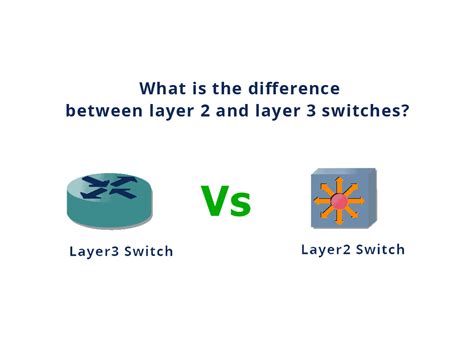 What is the difference between layer 2 and layer 3 switches?