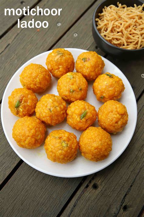 motichoor ladoo recipe | motichoor laddu | motichur ladoo