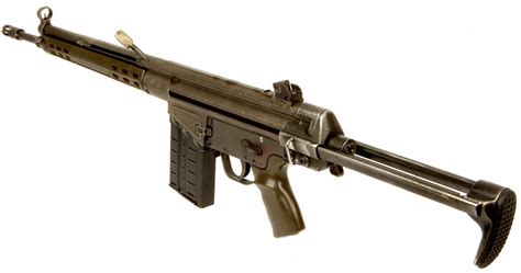 Deactivated Heckler & Koch G3 Battle Rifle with Retractable Stock - Modern Deactivated Guns ...