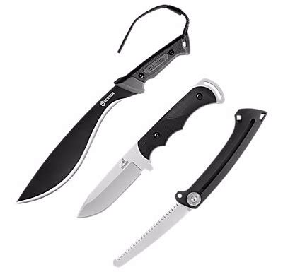 New+Sale Gerber Pursuit 3-Piece Hunting Knife Kit | Gunwinner