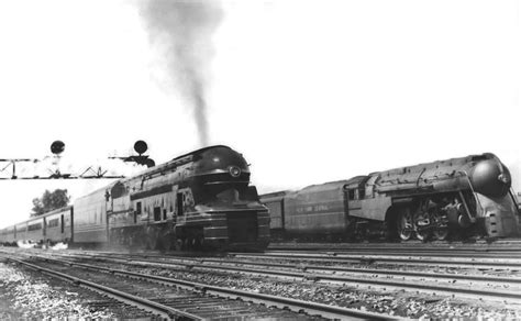 Pennsylvania Railroad 6-4-4-6 S1 Locomotive | Old Machine Press Vapor, Steam Trains Photography ...