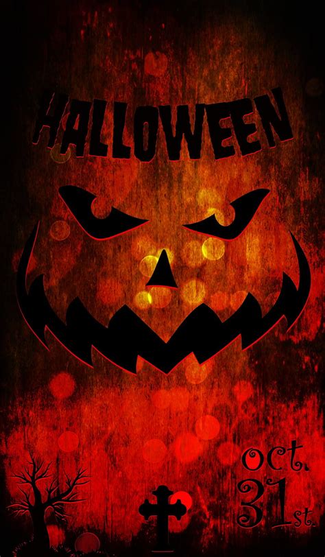 Halloween red&black ar, 31 st october, autumn, eve, festive, holiday, horror, HD phone wallpaper ...