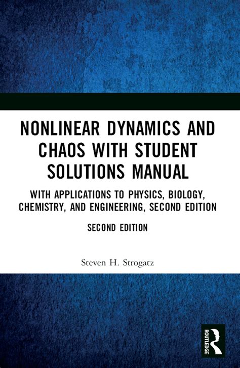 Nonlinear Dynamics and Chaos | Taylor & Francis Group