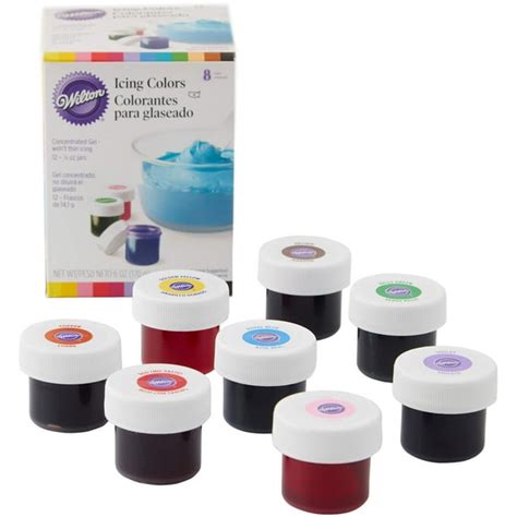 Wilton Icing Colors, 8-Count Icing Colors Christmas Red Set of 8 - Walmart.com - Walmart.com