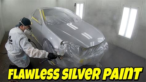 Satin Silver Paint Job