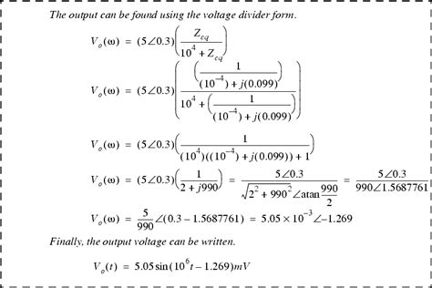 Phasor Form