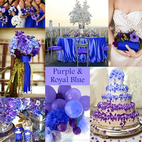 Purple and Royal Blue Wedding | For my wedding!!!! :) | Pinterest