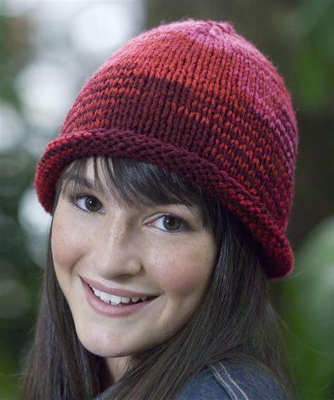 Free Hat Knitting Patterns This Hat Can Be Made To Fit Snug Or Slouchy. - Printable Templates Free