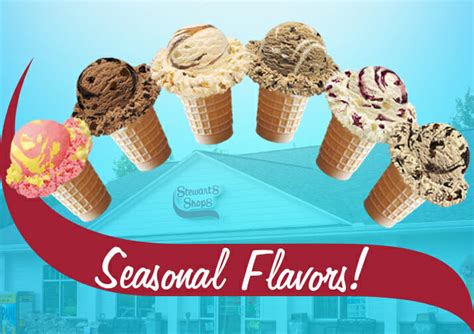 Five New Seasonal Ice Cream Flavors Plus a Returning Fan Favorite!