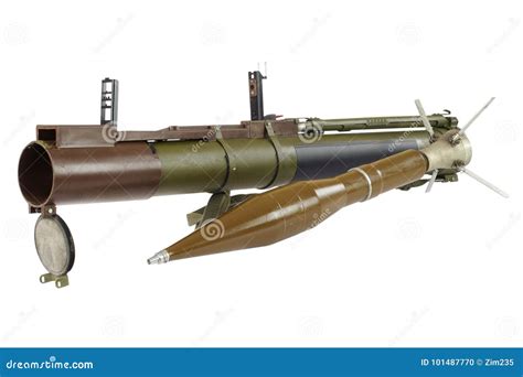 Anti-tank Rocket Propelled Grenade Launcher Stock Photo - Image of hand, explosive: 101487770