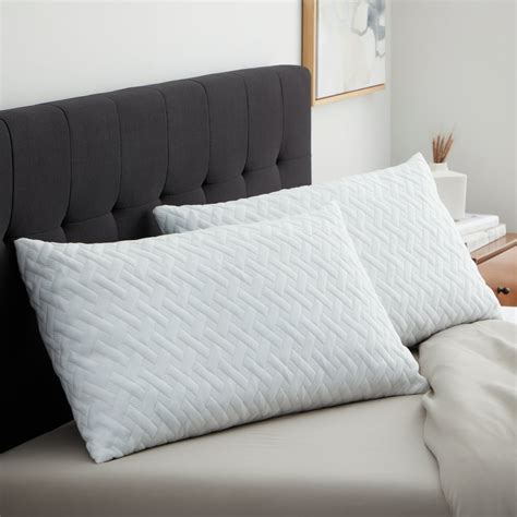 Rest Haven Shredded Memory Foam Pillow, Standard, 2 Pack - Walmart.com - Walmart.com