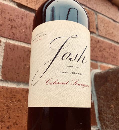 A good sub-$15 Cab! Josh Cellars 2017 Cabernet Sauvignon - Pat The Wine Guy