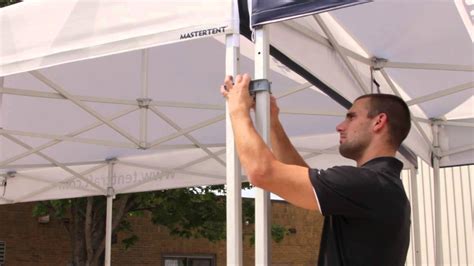 TentCraft - Pop Up Tent Accessories - Installing Connecting Clamps - YouTube