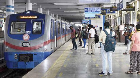 Calcutta metro | 60% dip in Kolkata Metro passenger count - Telegraph India