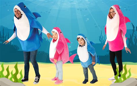 Baby Shark Halloween Costumes for Adults & Kids