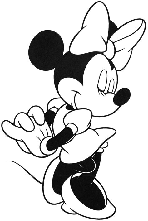 Minnie Mouse Stencil - ClipArt Best