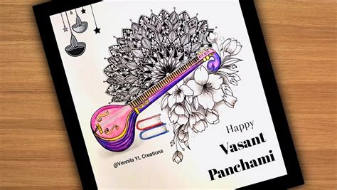 Vasant Panchami Drawing | Mandala Art