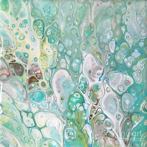 Sea foam Painting by Kathleen Marver - Fine Art America