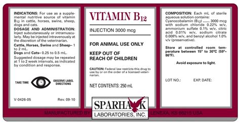 Vitamin B12 Dosage For Children