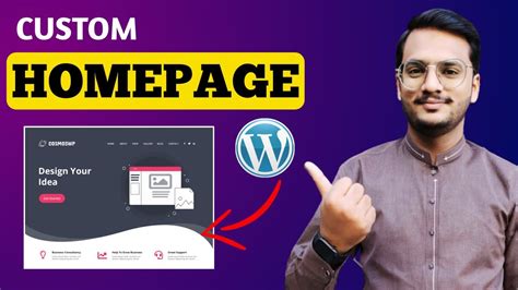 How To Customize Home Page in WordPress || WordPress Home Page - YouTube