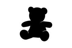 Teddy Bear Silhouette SVG | Bear silhouette, Animal silhouette, Silhouette