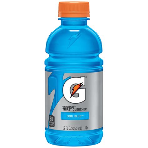 Gatorade Thirst Quencher Sports Drink, Cool Blue, 12 Fl Oz, 12 Count 52000122060 | eBay