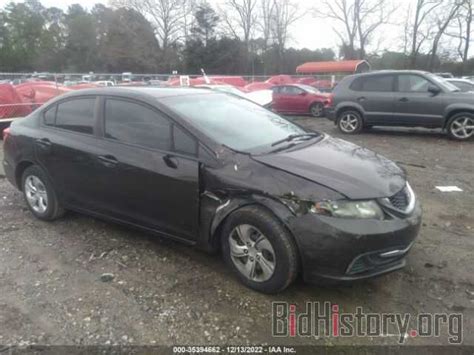 Report 2HGFB2F58EH502682 HONDA CIVIC SEDAN 2014 Brown Gasoline - price and damage history