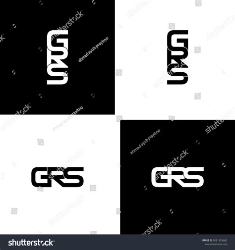 Grs Letter Original Monogram Logo Design Stock Vector (Royalty Free) 1831939660 | Shutterstock