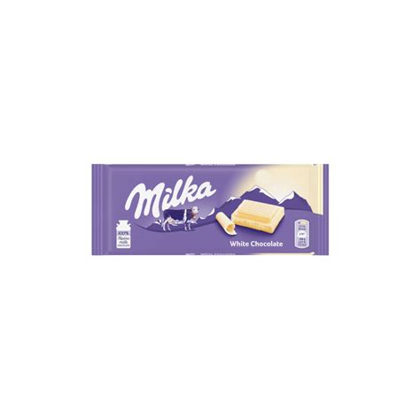 Buy Milka white chocolate tablets 100gr. x 22u.