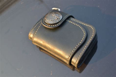 Handmade Leather Wallet Genuine Leather Wallet Short Leather - Etsy