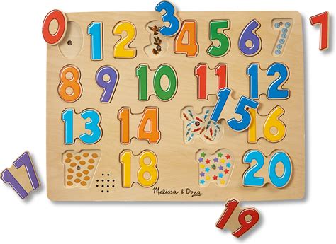 Numbers Sound Puzzle - 4 Kids Books & Toys