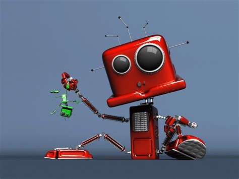 🔥 [50+] Robot Desktop Wallpapers | WallpaperSafari