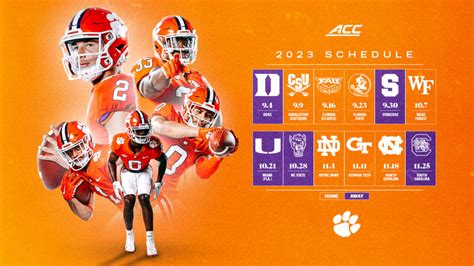 Clemson Announces 2023 Football Schedule – Clemson Tigers Official Athletics Site