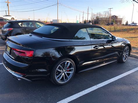 Audi Other 2018 Audi S5 Cabriolet Mythos Black/Black in NJ - AudiWorld Forums