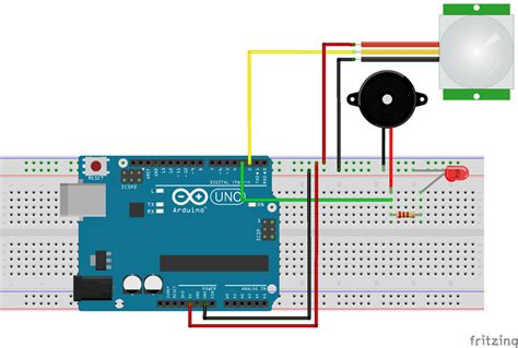 Arduino Motion Detector using PIR Sensor | Arduino | Maker Pro