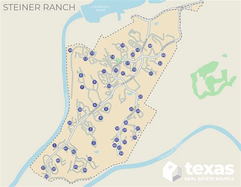 Steiner Ranch Trail Map