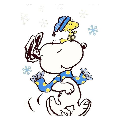 Snoopy ice winter xmas christmas Digital Art by Jala Udin - Pixels