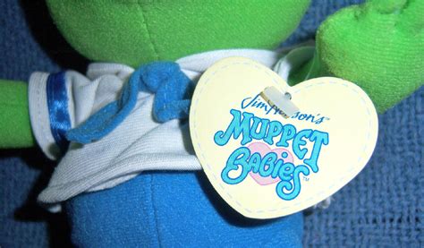 Muppet Babies Kermit 1990s Stuffed Plush Doll Toy Frog Animal VTG ...