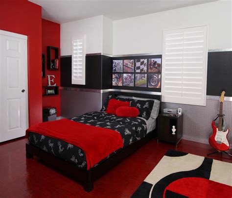 Red Bedroom design ideas