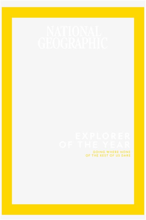 National Geographic Magazine Template