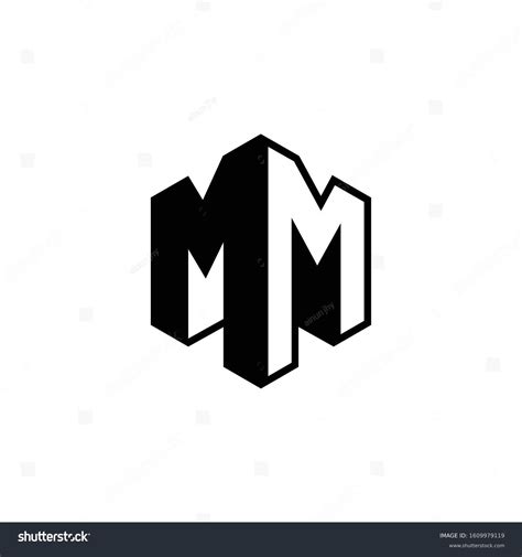 Mm Letter Logo Mm Logo Vector Stock Vector (Royalty Free) 1609979119 | Shutterstock