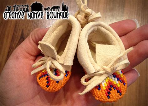 Creative Native Boutique: A Mini & 2 Baby-size moccasins...