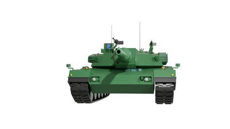 3D k1a1 tank - TurboSquid 1655366