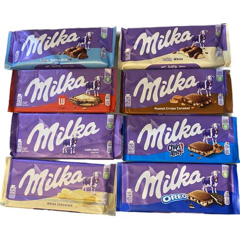 Milka Chocolates ( Assorted Flavors) - 100g | Shopee Philippines