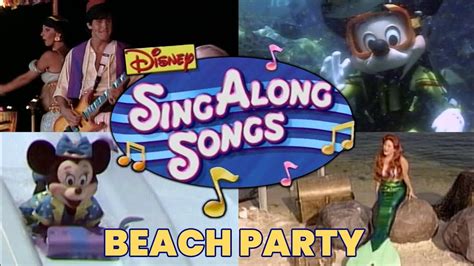 Sing Along Songs Beach Party At Walt Disney World Vhs Video Tape | The ...