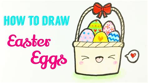 How To Draw Easter Eggs Really Easy Drawing Tutorial