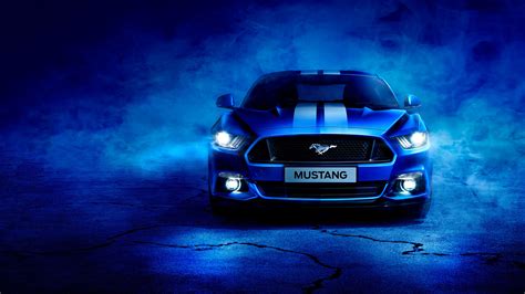 Blue Ford Mustang, HD Cars, 4k Wallpapers, Images, Backgrounds, Photos and Pictures