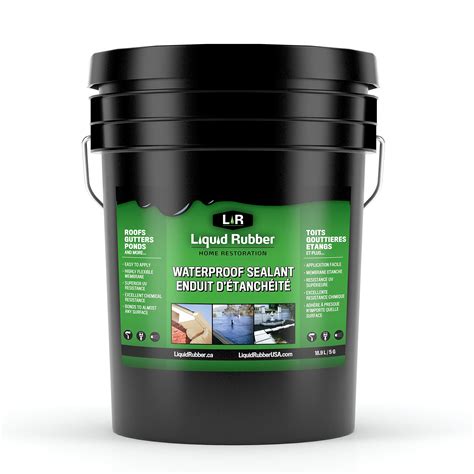 Waterproof Roof Sealer Liquid Rubber Sealant/Coating Eco-Friendly Seal 5 Gallons 628421226023 | eBay